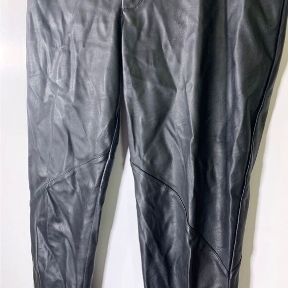 Tart Size 4 Black Vegan Leather‎ Pants - Picture 2 of 8
